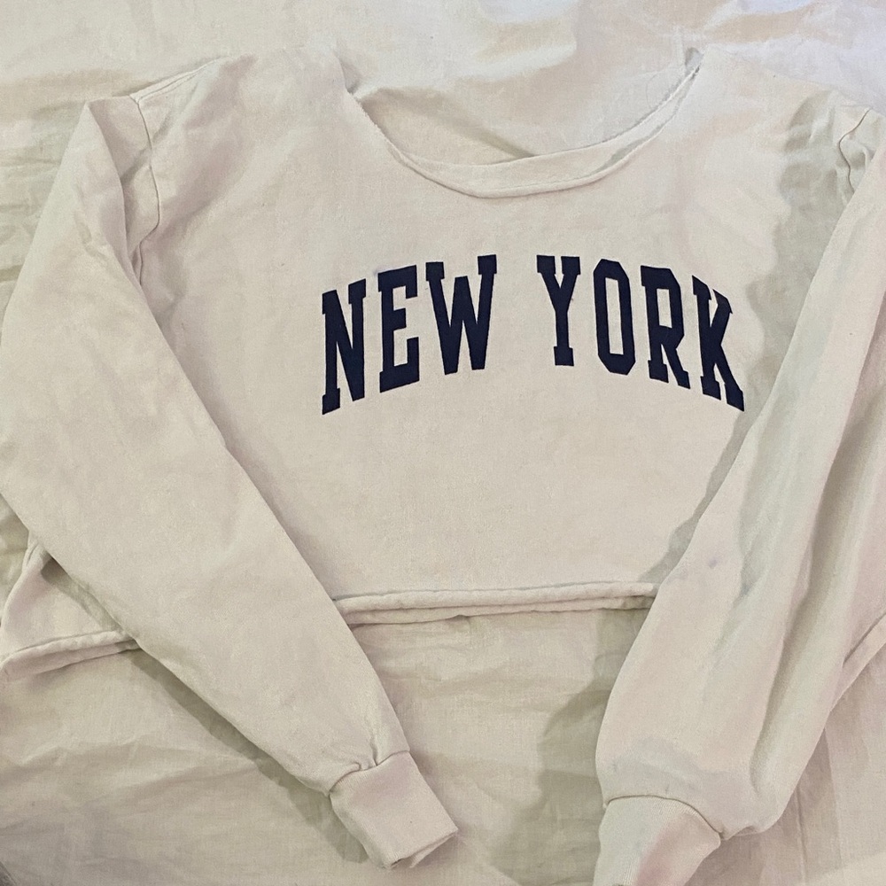 Brandy Melville Cream Top